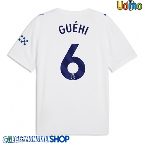 Maglie da calcio Manchester City Marc Guehi #6 Terza Maglia 2026-27 Manica Corta